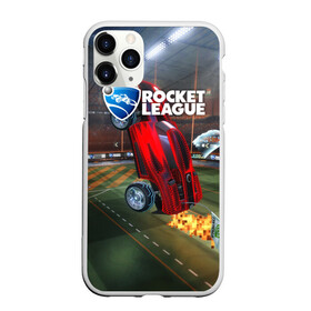 Чехол для iPhone 11 Pro матовый с принтом Rocket League в Екатеринбурге, Силикон |  | Тематика изображения на принте: cars | game | games | rocket league | гонка | гонки | машина | машины | рокет лига