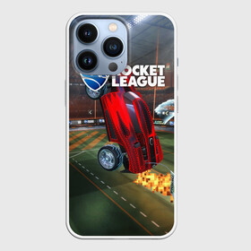 Чехол для iPhone 13 Pro с принтом Rocket League в Екатеринбурге,  |  | Тематика изображения на принте: cars | game | games | rocket league | гонка | гонки | машина | машины | рокет лига