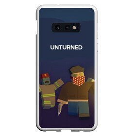 Чехол для Samsung S10E с принтом Unturned в Екатеринбурге, Силикон | Область печати: задняя сторона чехла, без боковых панелей | survival | unturned | zombie | антюрнд | антюрнед | выживание | игра про зомби | стим