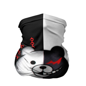 Бандана-труба 3D с принтом monokuma и епи в Екатеринбурге, 100% полиэстер, ткань с особыми свойствами — Activecool | плотность 150‒180 г/м2; хорошо тянется, но сохраняет форму | anime | danganronpa | enoshima | junko | monokuma | аниме | джунко | игра | манга | медведь | монокума | робот медведь | эношима