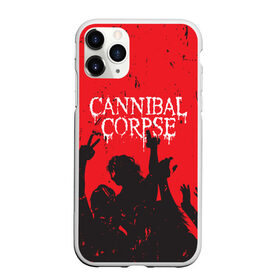 Чехол для iPhone 11 Pro Max матовый с принтом Cannibal Corpse | Труп Каннибала (Z) в Екатеринбурге, Силикон |  | cannibal | cannibal corpse | corpse | death metal | deathgrind | алекс уэбстер | брутальный дэт метал | дэт метал | дэтграйнд | пол мазуркевич | роб барретт | труп каннибала