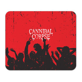 Коврик для мышки прямоугольный с принтом Cannibal Corpse | Труп Каннибала (Z) в Екатеринбурге, натуральный каучук | размер 230 х 185 мм; запечатка лицевой стороны | cannibal | cannibal corpse | corpse | death metal | deathgrind | алекс уэбстер | брутальный дэт метал | дэт метал | дэтграйнд | пол мазуркевич | роб барретт | труп каннибала