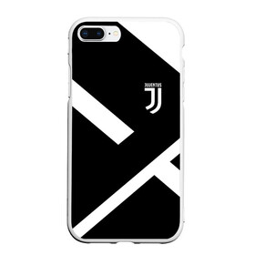 Чехол для iPhone 7Plus/8 Plus матовый с принтом JUVENTUS / ЮВЕНТУС в Екатеринбурге, Силикон | Область печати: задняя сторона чехла, без боковых панелей | black white | cr7 | fc juventus | football | juve | juventus | ronaldo | sport | бык | роналдо | роналду | спорт | футбол | чёрно белый | ювентус