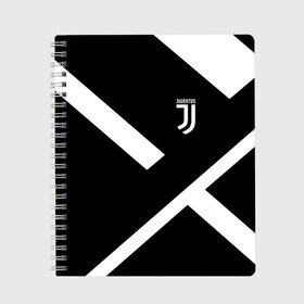 Тетрадь с принтом JUVENTUS / ЮВЕНТУС в Екатеринбурге, 100% бумага | 48 листов, плотность листов — 60 г/м2, плотность картонной обложки — 250 г/м2. Листы скреплены сбоку удобной пружинной спиралью. Уголки страниц и обложки скругленные. Цвет линий — светло-серый
 | black white | cr7 | fc juventus | football | juve | juventus | ronaldo | sport | бык | роналдо | роналду | спорт | футбол | чёрно белый | ювентус