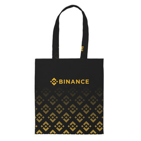 Шоппер 3D с принтом BINANCE | БИНАНС БИРЖА в Екатеринбурге, 100% полиэстер | Плотность: 200 г/м2; Размер: 34×35 см; Высота лямок: 30 см | bitcoin | blockchain | btc | cardano | crypto | ethereum | polkadot | tether | xrp | бинанс | биткоин | блокчейн | валюта | деньги | криптовалюта | майнер | майнинг | цифровая валюта | цифровое золото | эфир