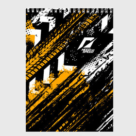 Скетчбук с принтом NEED FOR SPEED в Екатеринбурге, 100% бумага
 | 48 листов, плотность листов — 100 г/м2, плотность картонной обложки — 250 г/м2. Листы скреплены сверху удобной пружинной спиралью | auto | avto | car | crew | dirt | for | forza horizon | game | grid | logo | need | nfs | project cars | race | speed | street racing | underground | авто | автоспорт | гонки | игра | лого | логотипы | машина | нфс | стрит рейсинг