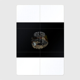 Магнитный плакат 2Х3 с принтом Jinjer metal band в Екатеринбурге, Полимерный материал с магнитным слоем | 6 деталей размером 9*9 см | jinjer | meialcore | metal | rock | ворон | метал | рок | череп