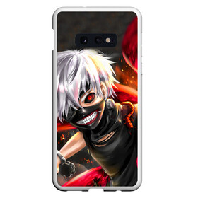 Чехол для Samsung S10E с принтом Kaneki Ghoul в Екатеринбурге, Силикон | Область печати: задняя сторона чехла, без боковых панелей | anime | kaneki ken | manga | tokyo ghoul | аниме | джузо сузуя. | канеки кен | манга | манга гуля | перерождение | токийский гуль | токийском гуле