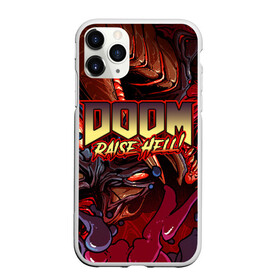 Чехол для iPhone 11 Pro матовый с принтом DOOM Eternal в Екатеринбурге, Силикон |  | doom | doom eternal | part two | the ancient gods | дум | игры | монстры