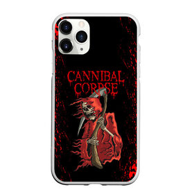 Чехол для iPhone 11 Pro Max матовый с принтом Cannibal Corpse | Труп Каннибала (Z) в Екатеринбурге, Силикон |  | cannibal | cannibal corpse | corpse | death metal | deathgrind | алекс уэбстер | брутальный дэт метал | дэт метал | дэтграйнд | пол мазуркевич | роб барретт | труп каннибала