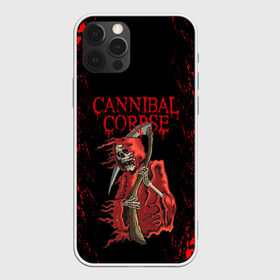 Чехол для iPhone 12 Pro Max с принтом Cannibal Corpse | Труп Каннибала (Z) в Екатеринбурге, Силикон |  | cannibal | cannibal corpse | corpse | death metal | deathgrind | алекс уэбстер | брутальный дэт метал | дэт метал | дэтграйнд | пол мазуркевич | роб барретт | труп каннибала