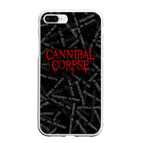 Чехол для iPhone 7Plus/8 Plus матовый с принтом Cannibal Corpse | Songs (Z) в Екатеринбурге, Силикон | Область печати: задняя сторона чехла, без боковых панелей | cannibal | cannibal corpse | corpse | death metal | deathgrind | алекс уэбстер | брутальный дэт метал | дэт метал | дэтграйнд | пол мазуркевич | роб барретт | труп каннибала