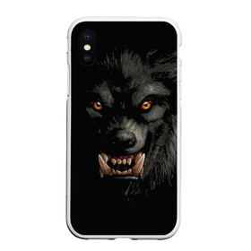 Чехол для iPhone XS Max матовый с принтом Оборотень | Werewolf в Екатеринбурге, Силикон | Область печати: задняя сторона чехла, без боковых панелей | werewolf | волк | зверь | зло | мистика | монстр | оборотень | полнолуние | ужасы