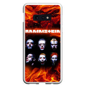 Чехол для Samsung S10E с принтом RAMMSTEIN в Екатеринбурге, Силикон | Область печати: задняя сторона чехла, без боковых панелей | du hast | mein herz brennt | music. | ohne dich | rammstein | rock | till lindemann | музыка | рамштайн | рок | тилль линдеманн