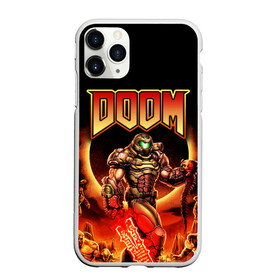 Чехол для iPhone 11 Pro матовый с принтом DOOM Eternal в Екатеринбурге, Силикон |  | doom | doom eternal | part two | the ancient gods | дум | игры | монстры