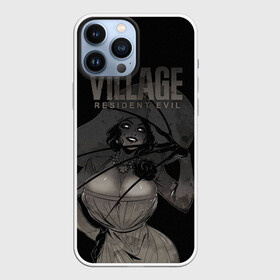 Чехол для iPhone 13 Pro Max с принтом VILLAGE resident evil в Екатеринбурге,  |  | ahegao | lady | vampire | village | waifu | аниме | аниме девушка | большая вампирша | вайфу | вампирша из resident evil | вампирша из резидента | леди | тян