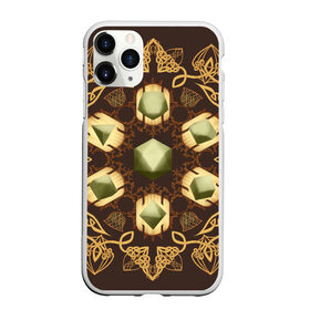 Чехол для iPhone 11 Pro матовый с принтом DnD Dices - Кельтские мотивы в Екатеринбурге, Силикон |  | dices | dnd | dungeons dragons | днд | игра | кельты | кубик | подарок | скандинавы | узоры