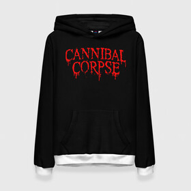 Женская толстовка 3D с принтом Cannibal Corpse в Екатеринбурге, 100% полиэстер  | двухслойный капюшон со шнурком для регулировки, мягкие манжеты на рукавах и по низу толстовки, спереди карман-кенгуру с мягким внутренним слоем. | at | back | birth | bleeding | bloodthirst | butchered | cannibal | corpse | eaten | evisceration | gallery | gore | kill | kreaton | life | mutilated | obsessed | of | slayer | sodom | spawn | suicide | the | to | tomb | unimagined | vile | 