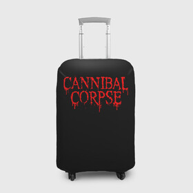 Чехол для чемодана 3D с принтом Cannibal Corpse в Екатеринбурге, 86% полиэфир, 14% спандекс | двустороннее нанесение принта, прорези для ручек и колес | at | back | birth | bleeding | bloodthirst | butchered | cannibal | corpse | eaten | evisceration | gallery | gore | kill | kreaton | life | mutilated | obsessed | of | slayer | sodom | spawn | suicide | the | to | tomb | unimagined | vile | 