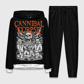 Женский костюм 3D (с толстовкой) с принтом Cannibal Corpse в Екатеринбурге,  |  | at | back | birth | bleeding | bloodthirst | butchered | cannibal | corpse | eaten | evisceration | gallery | kill | kreaton | life | mutilated | obsessed | of | slayer | sodom | spawn | suicide | the | to | tomb | unimagined | vile | v