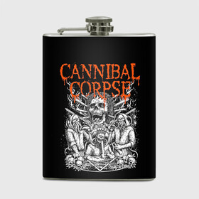 Фляга с принтом Cannibal Corpse в Екатеринбурге, металлический корпус | емкость 0,22 л, размер 125 х 94 мм. Виниловая наклейка запечатывается полностью | Тематика изображения на принте: at | back | birth | bleeding | bloodthirst | butchered | cannibal | corpse | eaten | evisceration | gallery | kill | kreaton | life | mutilated | obsessed | of | slayer | sodom | spawn | suicide | the | to | tomb | unimagined | vile | v