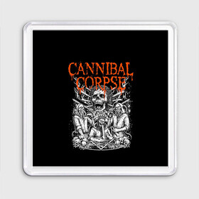 Магнит 55*55 с принтом Cannibal Corpse в Екатеринбурге, Пластик | Размер: 65*65 мм; Размер печати: 55*55 мм | at | back | birth | bleeding | bloodthirst | butchered | cannibal | corpse | eaten | evisceration | gallery | kill | kreaton | life | mutilated | obsessed | of | slayer | sodom | spawn | suicide | the | to | tomb | unimagined | vile | v