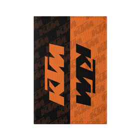 Обложка для паспорта матовая кожа с принтом KTM | КТМ (Z) в Екатеринбурге, натуральная матовая кожа | размер 19,3 х 13,7 см; прозрачные пластиковые крепления | enduro | ktm | moto | moto sport | motocycle | sportmotorcycle | ктм | мото | мото спорт | мотоспорт | спорт мото