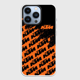 Чехол для iPhone 13 Pro с принтом KTM | КТМ в Екатеринбурге,  |  | enduro | ktm | moto | moto sport | motocycle | orange | sportmotorcycle | ктм | мото | мото спорт | мотоспорт | оранжевый | спорт мото