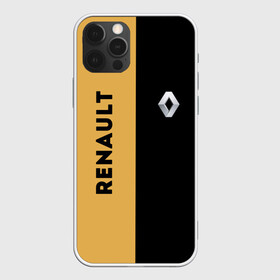 Чехол для iPhone 12 Pro Max с принтом Renault Passion for life в Екатеринбурге, Силикон |  | line | renault | reno | yellow | дорога | желтая | лайв | лайн | лайф | линия | пассион | полоса | разметка | рено | фор