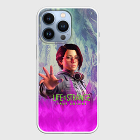 Чехол для iPhone 13 Pro с принтом Life is Strange True Colors в Екатеринбурге,  |  | alex chen | fire | flame | game | life is strange merch | life is strange мерч | pink | remastered | square enix | steam | алекс чен | алекс чень | главный герой | игра | огонь | пламя | протагонист | ремастер | розовый огонь | стрим | т