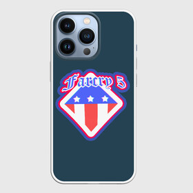 Чехол для iPhone 13 Pro с принтом Far Cry 5 Logo в Екатеринбурге,  |  | american flag | far cry | farcry 5 | фар край | фаркрай 5 | флаг америки