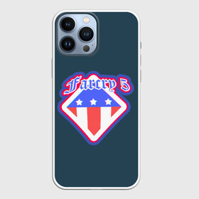 Чехол для iPhone 13 Pro Max с принтом Far Cry 5 Logo в Екатеринбурге,  |  | american flag | far cry | farcry 5 | фар край | фаркрай 5 | флаг америки