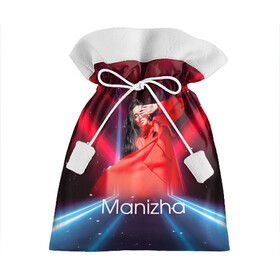 Подарочный 3D мешок с принтом Манижа  Manizha в Екатеринбурге, 100% полиэстер | Размер: 29*39 см | manizha | далеровна | душанбе | евровидение | евровидение 2021 | манижа | певица | таджикистан | хамраева