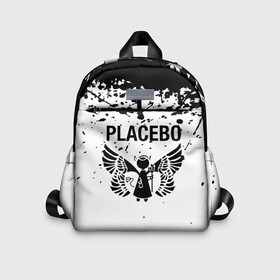Детский рюкзак 3D с принтом placebo в Екатеринбурге, 100% полиэстер | лямки с регулируемой длиной, сверху петелька, чтобы рюкзак можно было повесить на вешалку. Основное отделение закрывается на молнию, как и внешний карман. Внутри дополнительный карман. По бокам два дополнительных кармашка | black eyed | black market music | every you every me | nancy boy | placebo | placebo interview | placebo live | placebo nancy | pure morning | running up that hill | special k | taste in men | where is my mind | without you i’m nothing