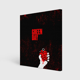 Холст квадратный с принтом green day в Екатеринбурге, 100% ПВХ |  | american idiot | boulevard of broke | day | green | green day | green day hits | green day lyrics | green day mix | green day music video | green day official | green day songs | green day videos | greenday | music | music video | official | warner record