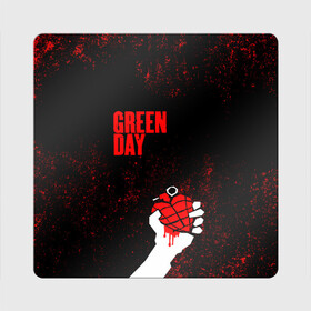 Магнит виниловый Квадрат с принтом green day в Екатеринбурге, полимерный материал с магнитным слоем | размер 9*9 см, закругленные углы | american idiot | boulevard of broke | day | green | green day | green day hits | green day lyrics | green day mix | green day music video | green day official | green day songs | green day videos | greenday | music | music video | official | warner record