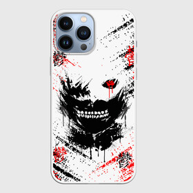 Чехол для iPhone 13 Pro Max с принтом Силует Токийского Гуля в Екатеринбурге,  |  | anime | kaneki ken. | manga | tokyo ghoul | аниме | канеки кен | манга | манга гуля | перерождение | токийский гуль | токийском гуле