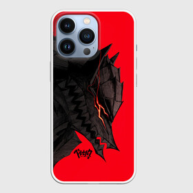 Чехол для iPhone 13 Pro с принтом Берсерк черный дракон в Екатеринбурге,  |  | anime | anime berserk | berserk | knight | manga | аниме | аниме берсерк | берсерк | клеймо | манга | рыцарь | япония