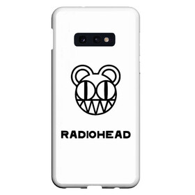 Чехол для Samsung S10E с принтом radiohead в Екатеринбурге, Силикон | Область печати: задняя сторона чехла, без боковых панелей | colin greenwood | dead air space | ed o’brien | eob | greenwood brothers | jnny | jonny and thom | jonny greenwood | nigel godrich | phil selway | radio head | radiohead | selway | thm yrk | tom yorke | xl | xl recordings | джонни гринвуд | колин гринвуд 