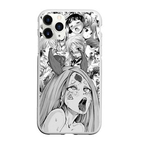 Чехол для iPhone 11 Pro Max матовый с принтом KAGUYA AHEGAO чернобелое в Екатеринбурге, Силикон |  | Тематика изображения на принте: ahegao | japanese anime | kaguya | kawai | kowai | oppai | otaku | senpai | sugoi | waifu | yandere | ахегао | кагуя | ковай | отаку | семпай | сенпай | сэмпай | яндере | японская анимация