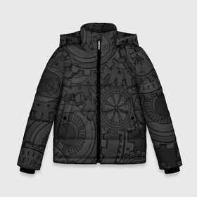 Зимняя куртка для мальчиков 3D с принтом GEARS STEAMPUNK в Екатеринбурге, ткань верха — 100% полиэстер; подклад — 100% полиэстер, утеплитель — 100% полиэстер | длина ниже бедра, удлиненная спинка, воротник стойка и отстегивающийся капюшон. Есть боковые карманы с листочкой на кнопках, утяжки по низу изделия и внутренний карман на молнии. 

Предусмотрены светоотражающий принт на спинке, радужный светоотражающий элемент на пуллере молнии и на резинке для утяжки | cosplay | design | diy | do it yourself | handmade | how to | steampunk | дизельпанк | киберпанк | лучший стимпанк | своими руками | стимпанк | стимпанк стиль | стимпанк фильмы | фантастика | шестеренки