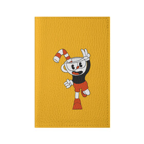 Обложка для паспорта матовая кожа с принтом CUPHEAD в Екатеринбурге, натуральная матовая кожа | размер 19,3 х 13,7 см; прозрачные пластиковые крепления | art | cartoon | cup | cuphead | devil | dice | game | king | mugman | the | арт | бос | босс | голова | демон | дьявол | игра | капхед | магмен | мультик | мультфильм | платформер | чаша | чашка | человек | черт