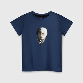 Детская футболка хлопок с принтом The Medium other world в Екатеринбурге, 100% хлопок | круглый вырез горловины, полуприлегающий силуэт, длина до линии бедер | Тематика изображения на принте: horror | medium | the medium | марианна | медиум