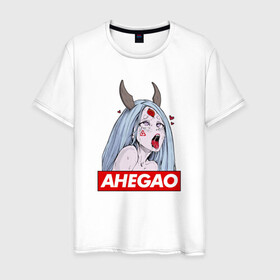 Мужская футболка хлопок с принтом AHEGAO KAGUYA | АХЕГАО КАГУЯ в Екатеринбурге, 100% хлопок | прямой крой, круглый вырез горловины, длина до линии бедер, слегка спущенное плечо. | ahegao | japanese anime | kawai | kowai | oppai | otaku | senpai | sugoi | waifu | yandere | ахегао | ковай | отаку | семпай | сенпай | сэмпай | яндере | японская анимация