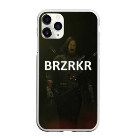 Чехол для iPhone 11 Pro Max матовый с принтом BRZRZR в Екатеринбурге, Силикон |  | berserker | киану ривз | комикс | постер