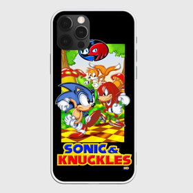 Чехол для iPhone 12 Pro Max с принтом Sonic&Knuckles в Екатеринбурге, Силикон |  | Тематика изображения на принте: gmae | knuckles | sega | sonic | tails