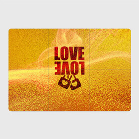 Магнитный плакат 3Х2 с принтом LOVE в Екатеринбурге, Полимерный материал с магнитным слоем | 6 деталей размером 9*9 см | love | lovely | romantic | любовь | романтика