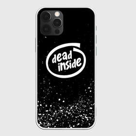 Чехол для iPhone 12 Pro Max с принтом DEAD INSIDE в Екатеринбурге, Силикон |  | Тематика изображения на принте: dead inside | dont open | гуль | дед инсайт | дединсайт | дэд инсайт | дэдинсайт | интроверт | кен канеки | мертв внутри | мертвый внутри