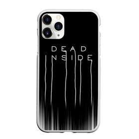 Чехол для iPhone 11 Pro матовый с принтом DEAD INSIDE | DEATH STRANDING в Екатеринбурге, Силикон |  | dead inside | dont open | гуль | дед инсайт | дединсайт | дэд инсайт | дэдинсайт | интроверт | кен канеки | мертв внутри | мертвый внутри