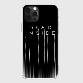 Чехол для iPhone 12 Pro Max с принтом DEAD INSIDE | DEATH STRANDING в Екатеринбурге, Силикон |  | dead inside | dont open | гуль | дед инсайт | дединсайт | дэд инсайт | дэдинсайт | интроверт | кен канеки | мертв внутри | мертвый внутри